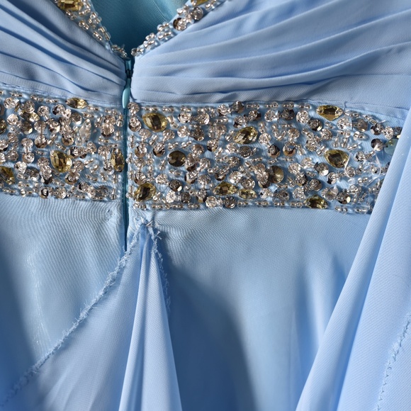 Blue Flowy Dress - Picture 3 of 3